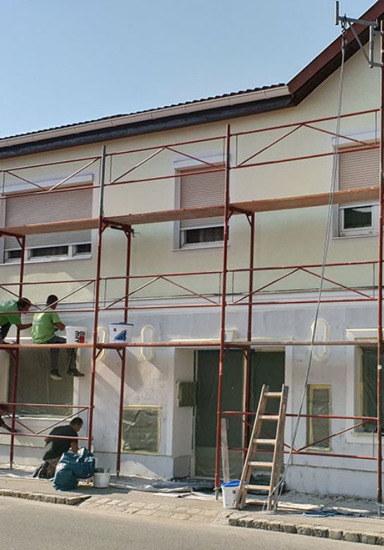 Peinture de façade à Vignieux sur Seine (91270) - LCE en Essonne (91) Peinture de façade à Vignieux sur Seine (91270) - LCE en Essonne (91)